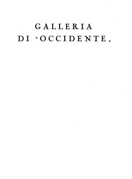 Occidente sintesi dell'attività letteraria nel mondo