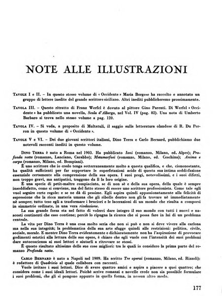 Occidente sintesi dell'attività letteraria nel mondo