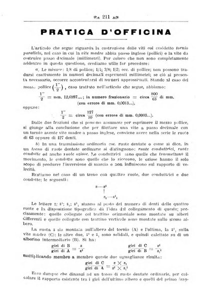 L'operaio rivista d'istruzione tecnica popolare