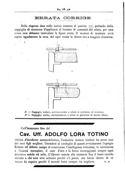 L'operaio rivista d'istruzione tecnica popolare