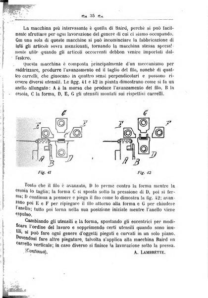 L'operaio rivista d'istruzione tecnica popolare