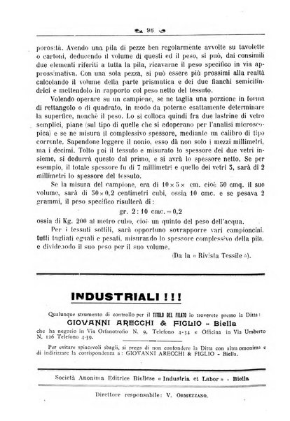 L'operaio rivista d'istruzione tecnica popolare