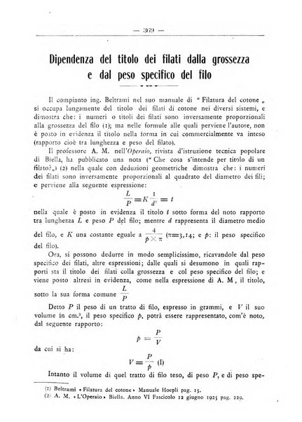 L'operaio rivista d'istruzione tecnica popolare