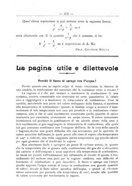 L'operaio rivista d'istruzione tecnica popolare