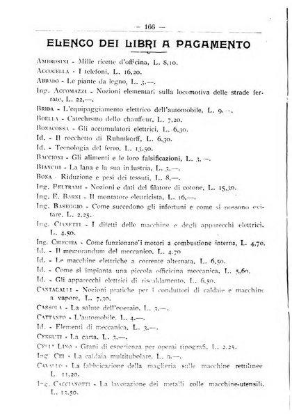 L'operaio rivista d'istruzione tecnica popolare