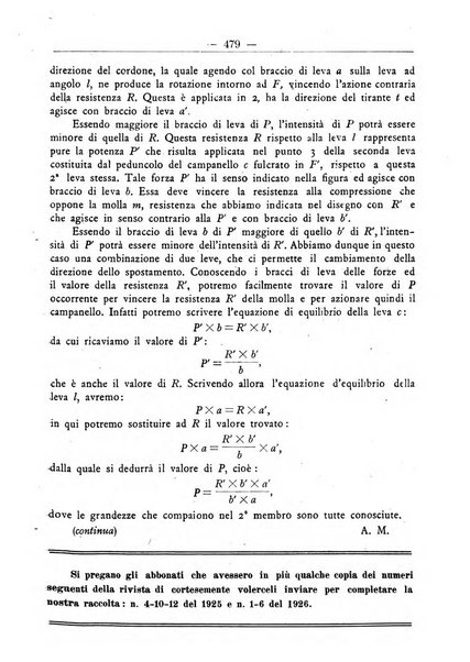 L'operaio rivista d'istruzione tecnica popolare