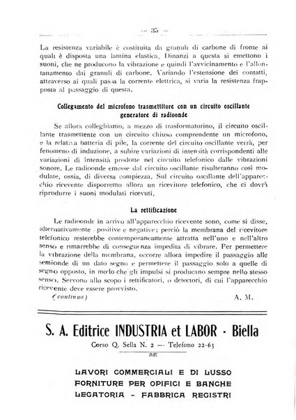 L'operaio rivista d'istruzione tecnica popolare