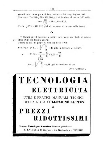 L'operaio rivista d'istruzione tecnica popolare