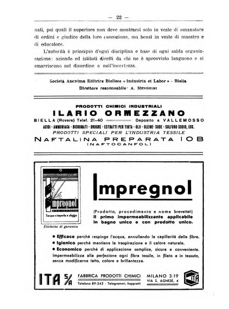 L'operaio rivista d'istruzione tecnica popolare