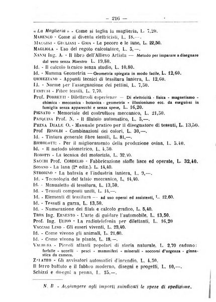 L'operaio rivista d'istruzione tecnica popolare