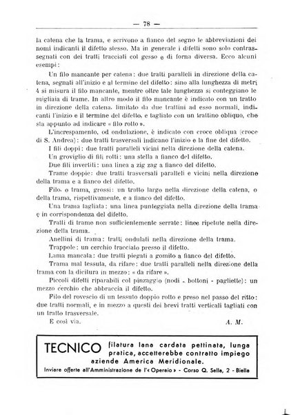 L'operaio rivista d'istruzione tecnica popolare