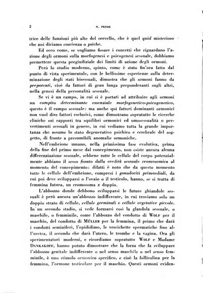 Ormoni dottrina e applicazioni pratiche pubblicate da Nicola Pende e Gennaro Di Macco