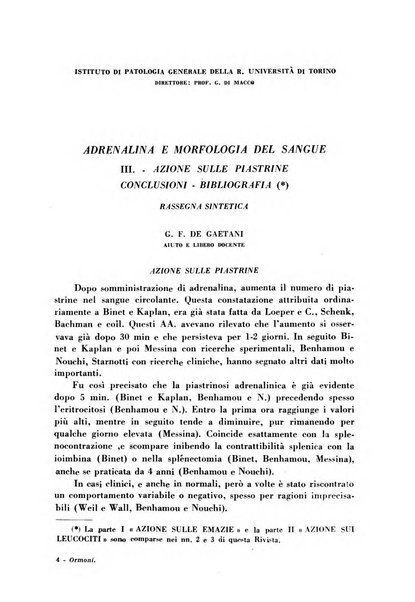 Ormoni dottrina e applicazioni pratiche pubblicate da Nicola Pende e Gennaro Di Macco