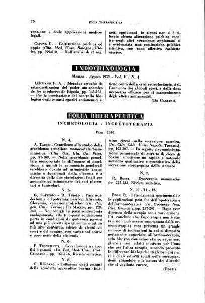 Ormoni dottrina e applicazioni pratiche pubblicate da Nicola Pende e Gennaro Di Macco