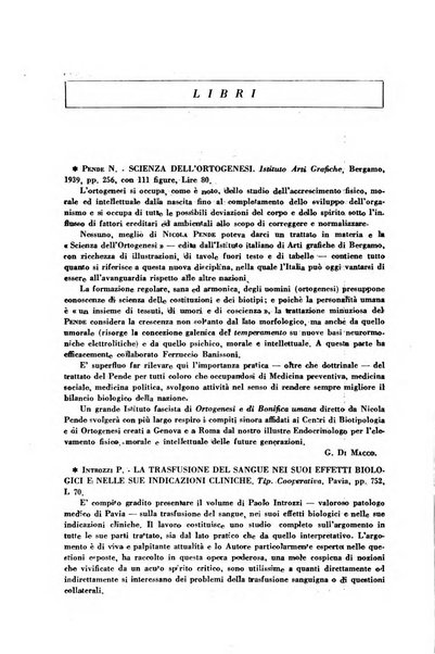 Ormoni dottrina e applicazioni pratiche pubblicate da Nicola Pende e Gennaro Di Macco