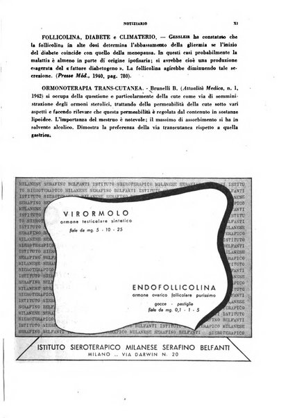 Ormoni dottrina e applicazioni pratiche pubblicate da Nicola Pende e Gennaro Di Macco