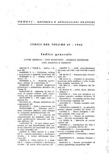 Ormoni dottrina e applicazioni pratiche pubblicate da Nicola Pende e Gennaro Di Macco