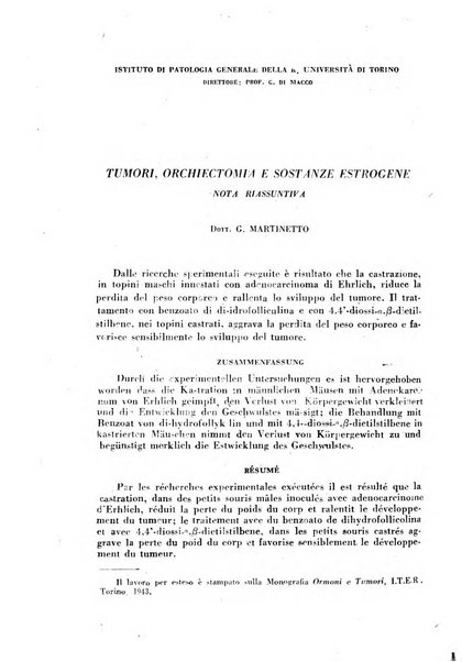 Ormoni dottrina e applicazioni pratiche pubblicate da Nicola Pende e Gennaro Di Macco