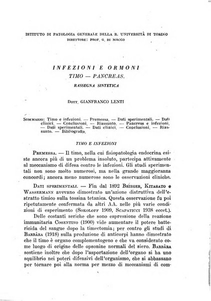 Ormoni dottrina e applicazioni pratiche pubblicate da Nicola Pende e Gennaro Di Macco