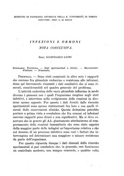 Ormoni dottrina e applicazioni pratiche pubblicate da Nicola Pende e Gennaro Di Macco