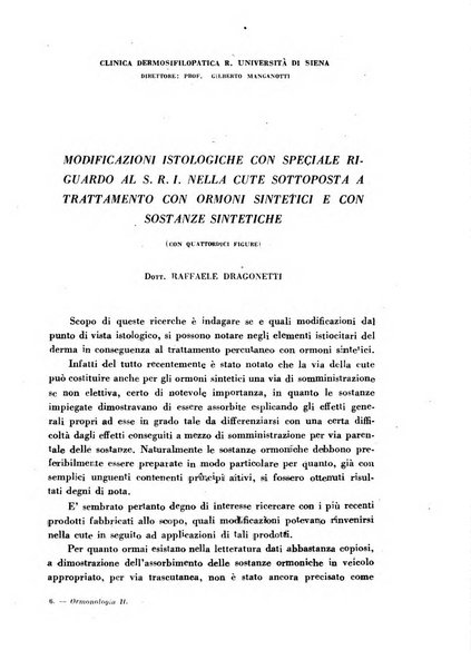 Ormoni dottrina e applicazioni pratiche pubblicate da Nicola Pende e Gennaro Di Macco