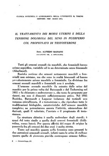 Ormoni dottrina e applicazioni pratiche pubblicate da Nicola Pende e Gennaro Di Macco