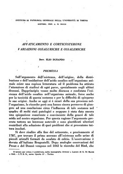 Ormoni dottrina e applicazioni pratiche pubblicate da Nicola Pende e Gennaro Di Macco