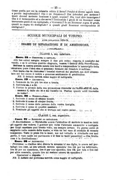 L'osservatore scolastico Giornale d'istruzione e d'educazione premiato all'Esposizione Didattica di Torino (1869)