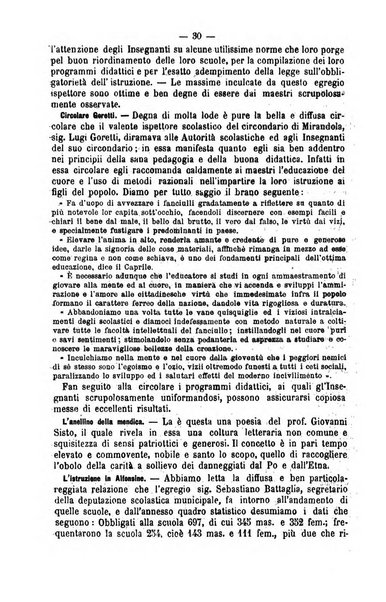 L'osservatore scolastico Giornale d'istruzione e d'educazione premiato all'Esposizione Didattica di Torino (1869)