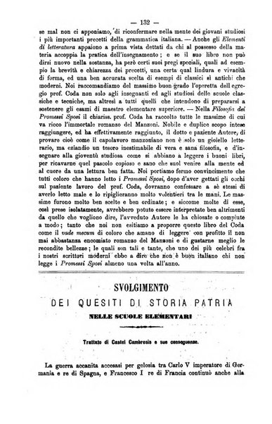 L'osservatore scolastico Giornale d'istruzione e d'educazione premiato all'Esposizione Didattica di Torino (1869)