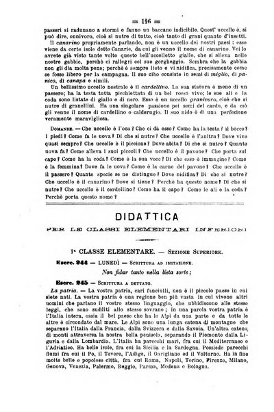 L'osservatore scolastico Giornale d'istruzione e d'educazione premiato all'Esposizione Didattica di Torino (1869)