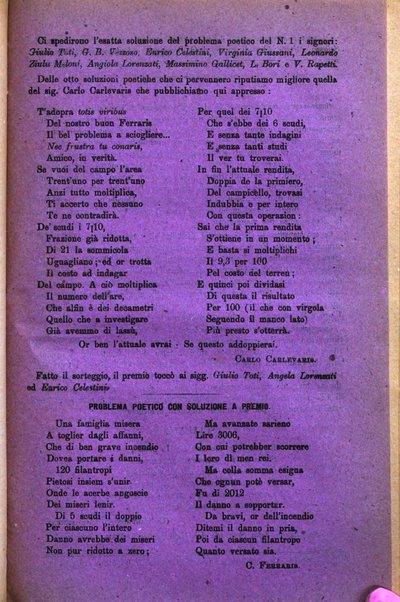 L'osservatore scolastico Giornale d'istruzione e d'educazione premiato all'Esposizione Didattica di Torino (1869)