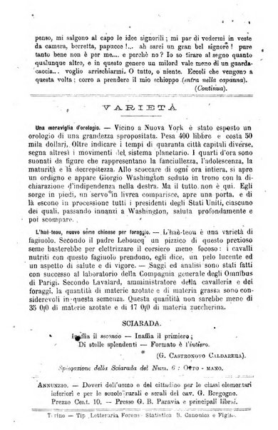 L'osservatore scolastico Giornale d'istruzione e d'educazione premiato all'Esposizione Didattica di Torino (1869)