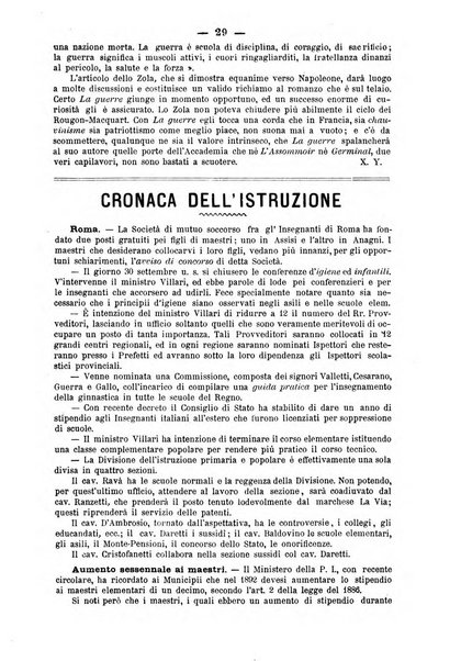 L'osservatore scolastico Giornale d'istruzione e d'educazione premiato all'Esposizione Didattica di Torino (1869)