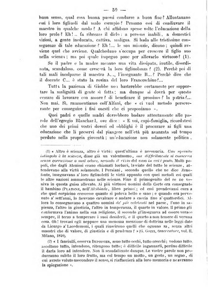 L'osservatore scolastico Giornale d'istruzione e d'educazione premiato all'Esposizione Didattica di Torino (1869)