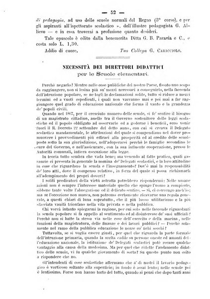 L'osservatore scolastico Giornale d'istruzione e d'educazione premiato all'Esposizione Didattica di Torino (1869)