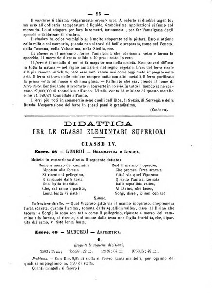 L'osservatore scolastico Giornale d'istruzione e d'educazione premiato all'Esposizione Didattica di Torino (1869)