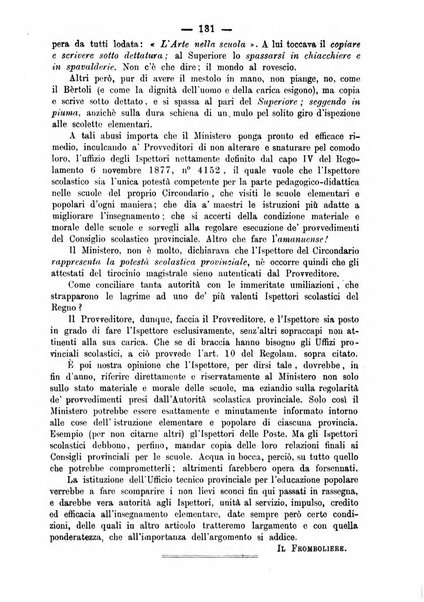 L'osservatore scolastico Giornale d'istruzione e d'educazione premiato all'Esposizione Didattica di Torino (1869)