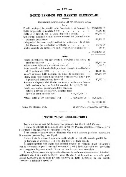 L'osservatore scolastico Giornale d'istruzione e d'educazione premiato all'Esposizione Didattica di Torino (1869)