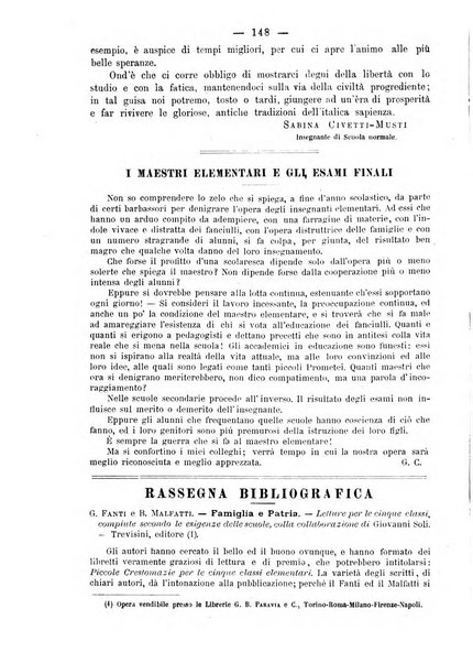 L'osservatore scolastico Giornale d'istruzione e d'educazione premiato all'Esposizione Didattica di Torino (1869)