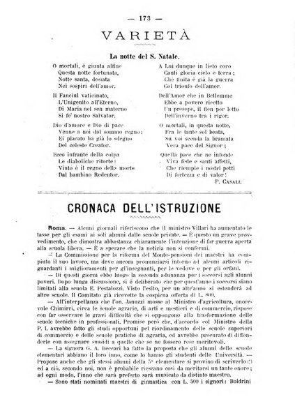 L'osservatore scolastico Giornale d'istruzione e d'educazione premiato all'Esposizione Didattica di Torino (1869)