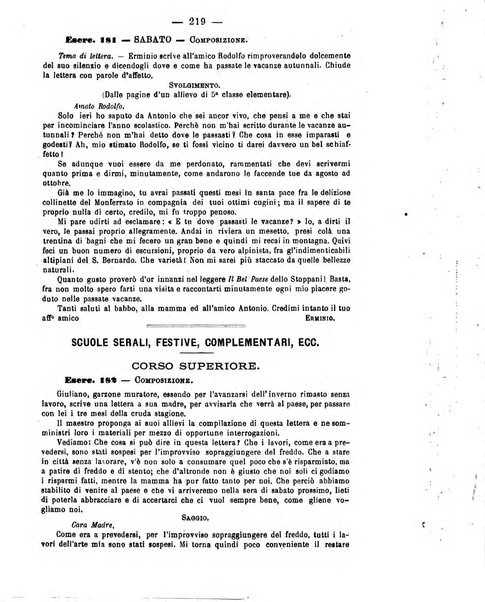 L'osservatore scolastico Giornale d'istruzione e d'educazione premiato all'Esposizione Didattica di Torino (1869)