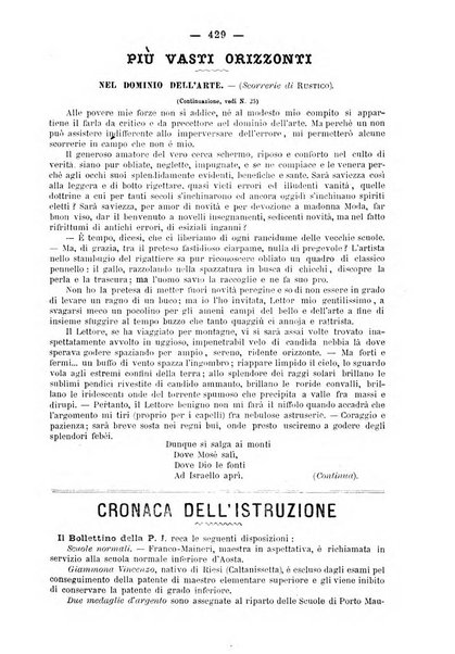 L'osservatore scolastico Giornale d'istruzione e d'educazione premiato all'Esposizione Didattica di Torino (1869)