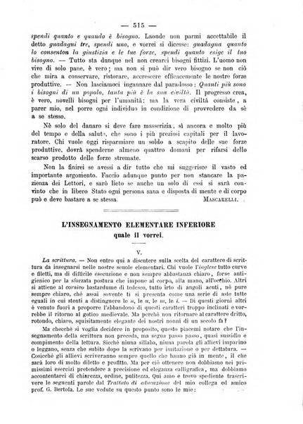 L'osservatore scolastico Giornale d'istruzione e d'educazione premiato all'Esposizione Didattica di Torino (1869)