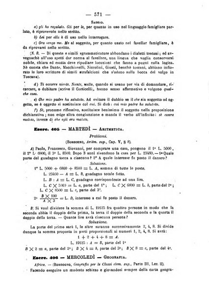 L'osservatore scolastico Giornale d'istruzione e d'educazione premiato all'Esposizione Didattica di Torino (1869)