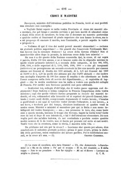 L'osservatore scolastico Giornale d'istruzione e d'educazione premiato all'Esposizione Didattica di Torino (1869)