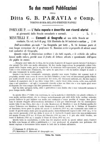 L'osservatore scolastico Giornale d'istruzione e d'educazione premiato all'Esposizione Didattica di Torino (1869)