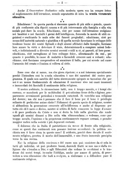 L'osservatore scolastico Giornale d'istruzione e d'educazione premiato all'Esposizione Didattica di Torino (1869)