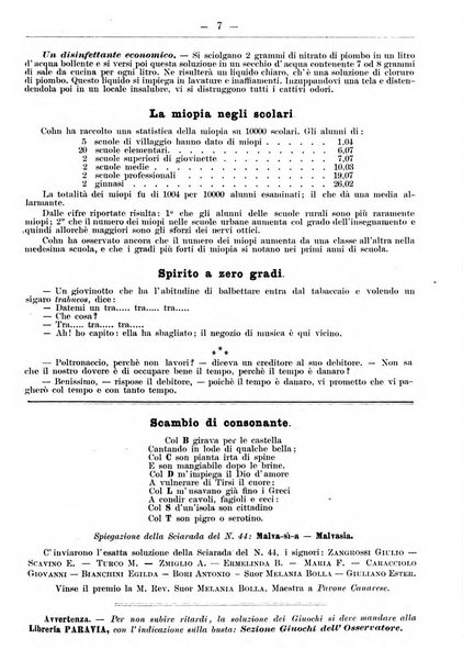 L'osservatore scolastico Giornale d'istruzione e d'educazione premiato all'Esposizione Didattica di Torino (1869)