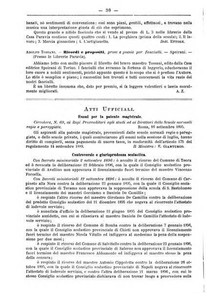 L'osservatore scolastico Giornale d'istruzione e d'educazione premiato all'Esposizione Didattica di Torino (1869)